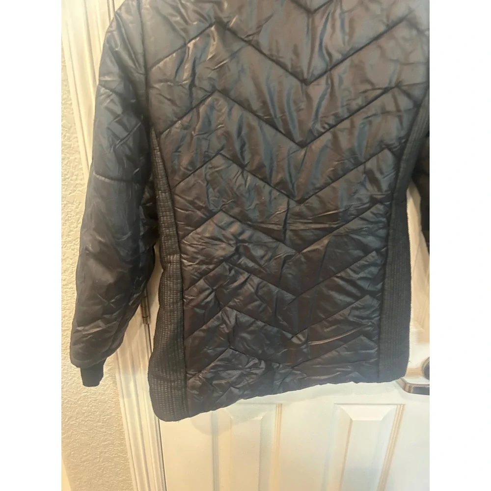 Justice quilted puffer